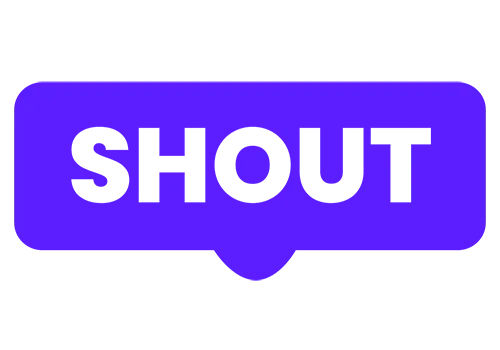 home 5 shout logo